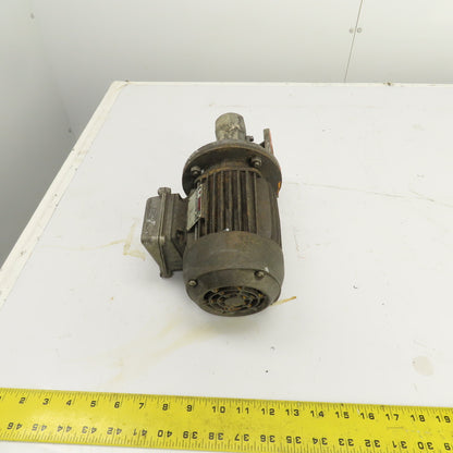 Isgev A63B4 0.30CV Right Hand Gear Reducer 20:1 Ratio 80RPM Output 460V 3PH