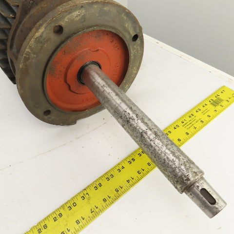 Isgev ASINCRONO AS132M4-8 4.8-3.6kW Electric Motor 1720/850RPM 3PH Bad Bearings