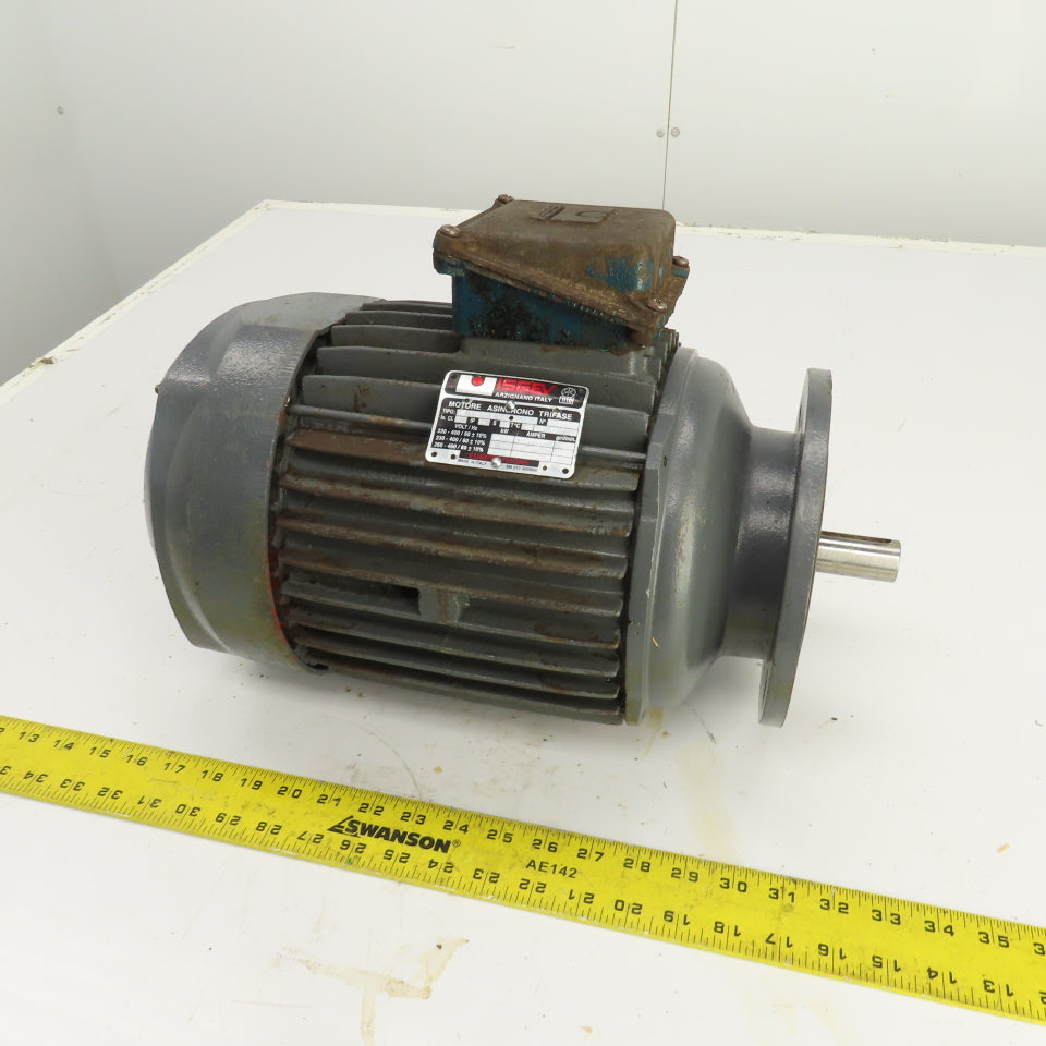 Isgev MS 112M4 4/4.8kW AC Electric Motor 1440/1730RPM 230/460V 3PH