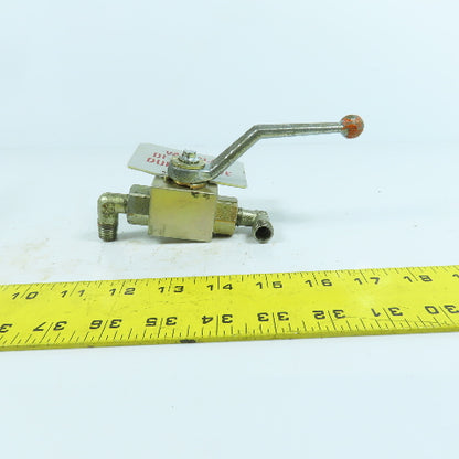 GE2 2111AB G 1/4" Manual High Pressure Ball Valve