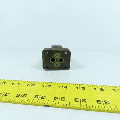 Rexroth 2 FRM 6 B 36-32/16 QRV 2-Way Flow Control Valve W/ Key