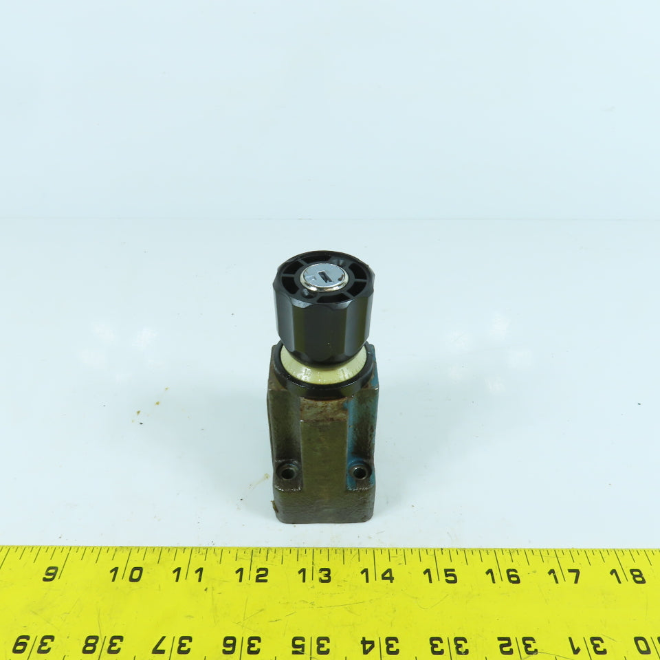 Rexroth 2 FRM 6 B 36-31/16 QRV 2-Way Flow Control Valve NO KEY