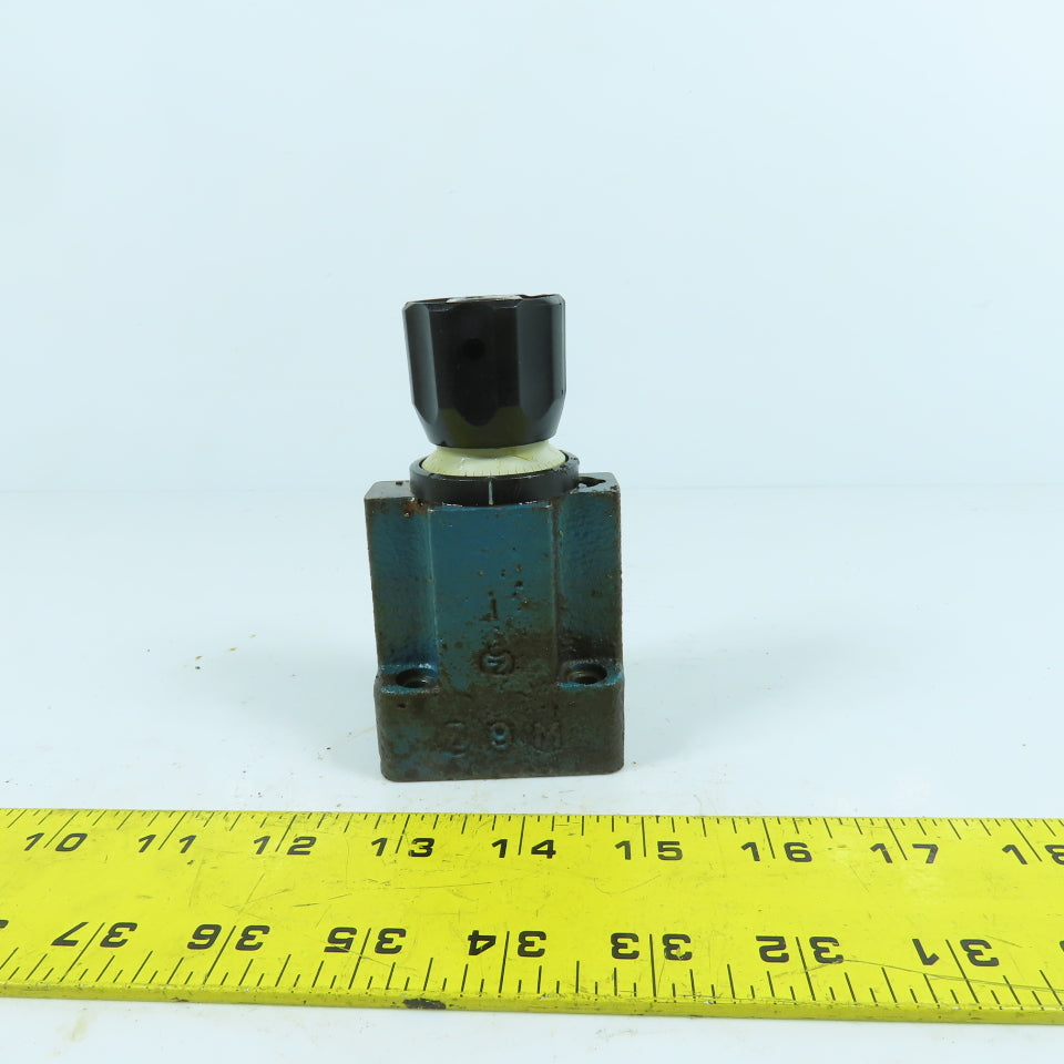 Rexroth 2 FRM 6 B 36-31/16 QRV 2-Way Flow Control Valve NO KEY