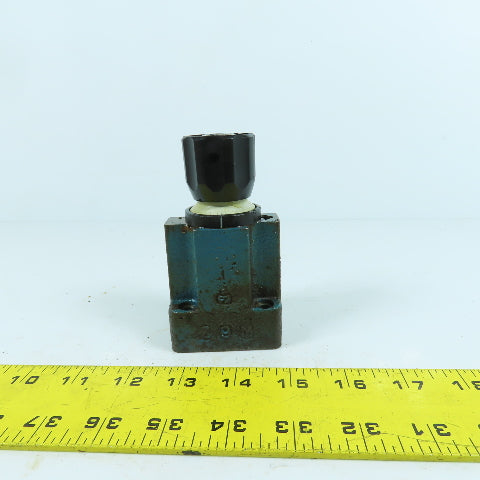 Rexroth 2 FRM 6 B 36-31/16 QRV 2-Way Flow Control Valve NO KEY