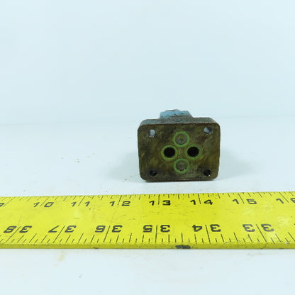 Rexroth 2 FRM 6 B 36-31/16 QRV 2-Way Flow Control Valve NO KEY