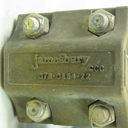Jamesbury 078-0594-22 Actulator Linkage With Bolts Lot Of 4