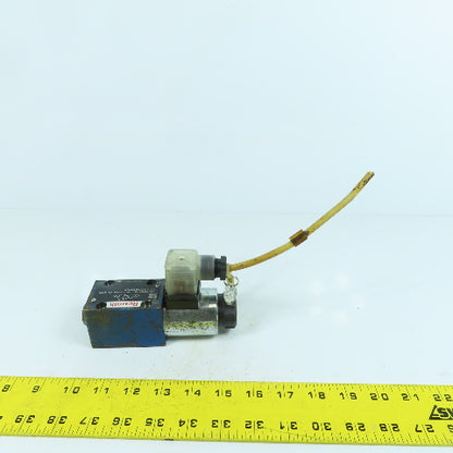 Rexroth R900564105 4WE 6 D62/EG24N9K4/V Hydraulic Control Valve 24VDC Coil