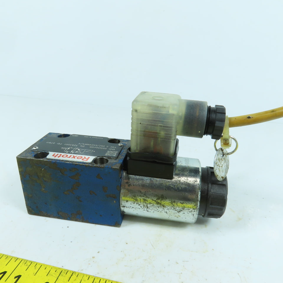 Rexroth R900564105 4WE 6 D62/EG24N9K4/V Hydraulic Control Valve 24VDC Coil