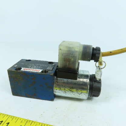 Rexroth R900564105 4WE 6 D62/EG24N9K4/V Hydraulic Control Valve 24VDC Coil