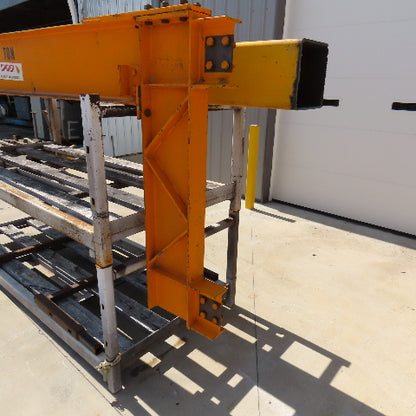 2 Ton Capacity Free Standing Jib Crane 270° 11'6" Swing 9' Travel 11' Head Room