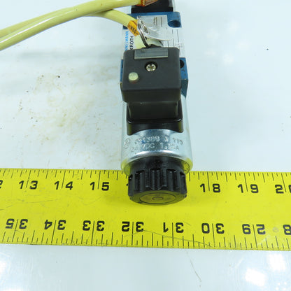 Rexroth 4WE6 E 61/EG24N9K4 Hydraulic Solenoid Control Valve 24VDC Coil