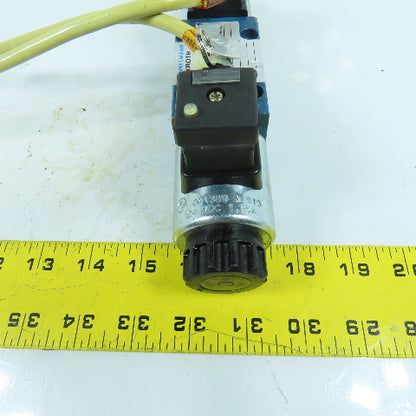Rexroth 4WE6 E 61/EG24N9K4 Hydraulic Solenoid Control Valve 24VDC Coil