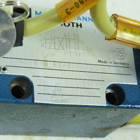 Rexroth 4WE6 D 61/0FEG24N9K4 Hydraulic Solenoid Control Valve 24VDC Coil