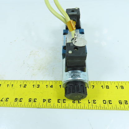 Rexroth 4WE6 D 61/0FEG24N9K4 Hydraulic Solenoid Control Valve 24VDC Coil