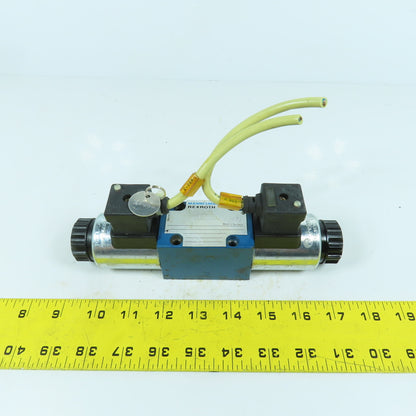 Rexroth 4WE6 D 61/0FEG24N9K4 Hydraulic Solenoid Control Valve 24VDC Coil