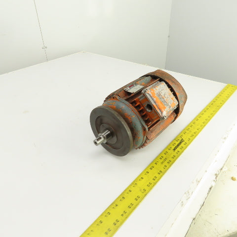 Isgev AS90L2 3CV AC Electric Motor 3400RPM 460V 3PH 4.5A Tapered Shaft