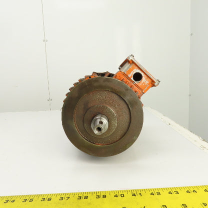 Isgev AS90L2 3CV AC Electric Motor 3400RPM 460V 3PH 4.5A Tapered Shaft