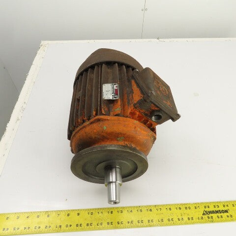 Isgev AS112M2-4 5.5-4.5CV AC Electric 2-Speed Motor 3450/1740RPM 460V 3PH