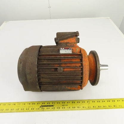 Isgev AS112M2-4 5.5-4.5CV AC Electric 2-Speed Motor 3450/1740RPM 460V 3PH