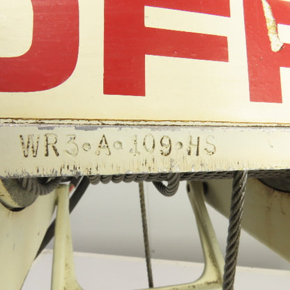 Coffing WR3 1/2 Ton Electric Wire Rope Hoist 15' Lift 8FPM 230V 3PH W/ Trolley