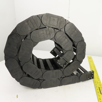 Igus 380.01 88" OAL Feed Thru Cable Carrier Energy Chain 6-3/4" x 1-1/2" ID