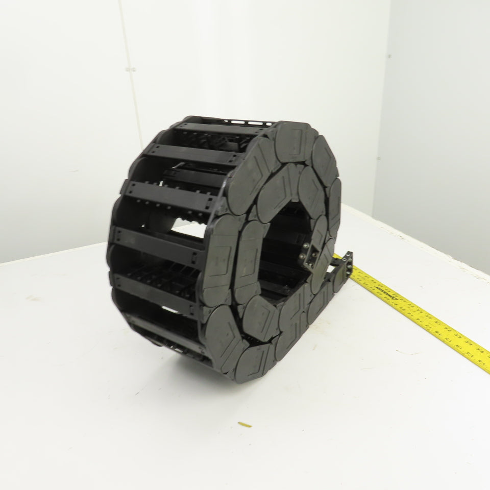 Igus 380.01 88" OAL Feed Thru Cable Carrier Energy Chain 6-3/4" x 1-1/2" ID