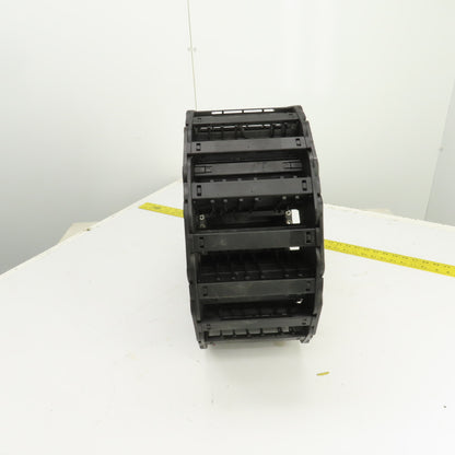 Igus 380.01 88" OAL Feed Thru Cable Carrier Energy Chain 6-3/4" x 1-1/2" ID