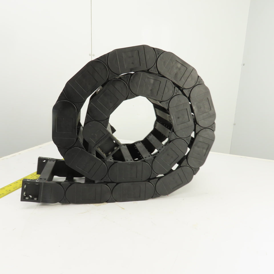Igus 380.01 88" OAL Feed Thru Cable Carrier Energy Chain 6-3/4" x 1-1/2" ID