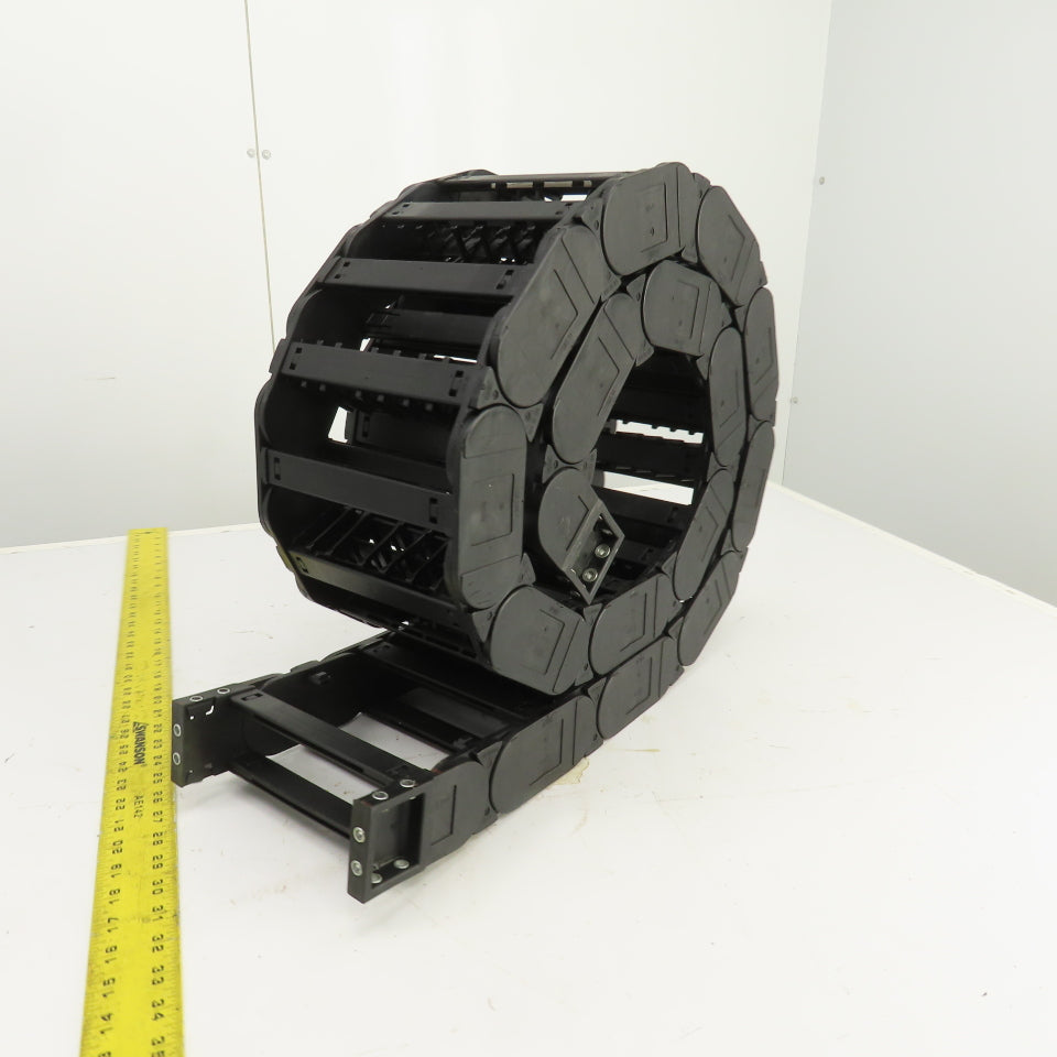 Igus 380.01 88" OAL Feed Thru Cable Carrier Energy Chain 6-3/4" x 1-1/2" ID