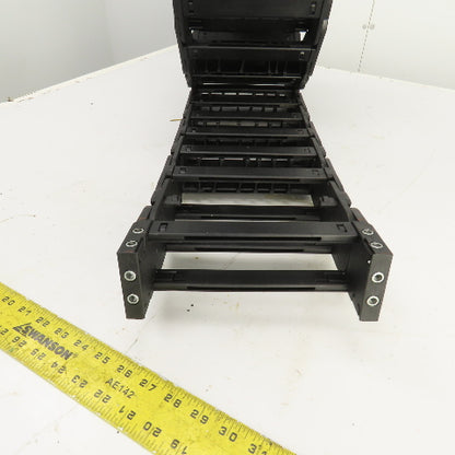 Igus 380.01 88" OAL Feed Thru Cable Carrier Energy Chain 6-3/4" x 1-1/2" ID