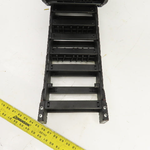 Igus 380.01 88" OAL Feed Thru Cable Carrier Energy Chain 6-3/4" x 1-1/2" ID