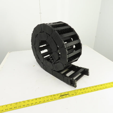 Igus 380.01 88" OAL Feed Thru Cable Carrier Energy Chain 6-3/4" x 1-1/2" ID