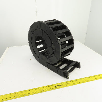 Igus 380.01 88" OAL Feed Thru Cable Carrier Energy Chain 6-3/4" x 1-1/2" ID