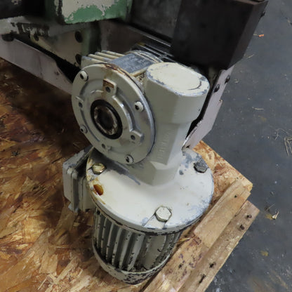 1/2" x 73" Chain End Finishing Cut Off Scrap Kick Off Conveyor 480V .22kW 70FPM