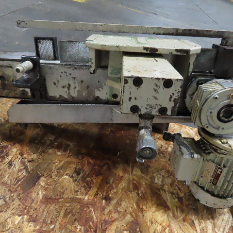 1/2" x 73" Chain End Finishing Cut Off Scrap Kick Off Conveyor 480V .22kW 70FPM
