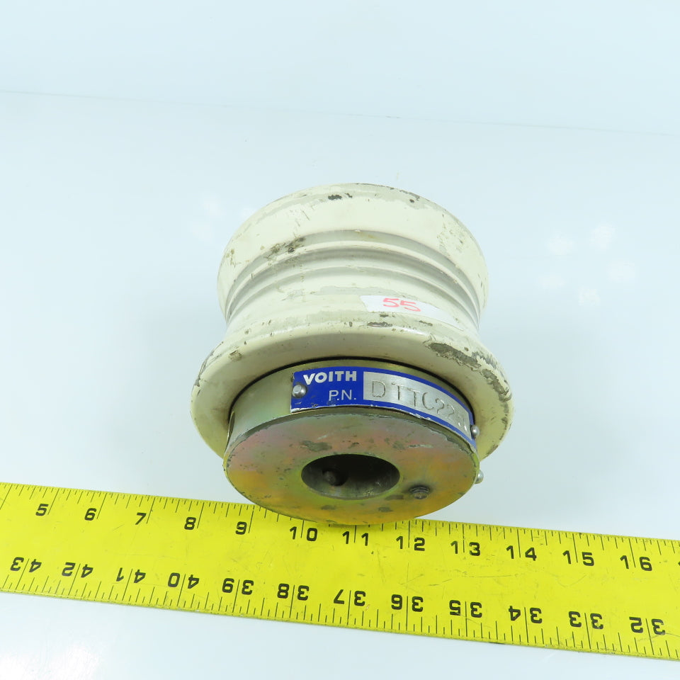 Voith DTTC225C 4.5" OD V-Groove Yoke Roller 1.500" Bore 3.140" Wide