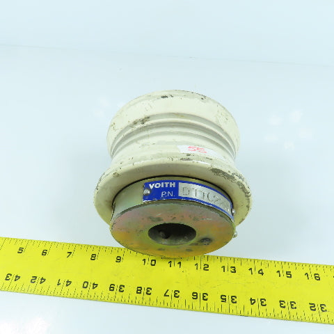 Voith DTTC225C 4.5" OD V-Groove Yoke Roller 1.500" Bore 3.140" Wide