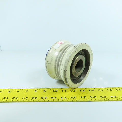 Voith DTTC225C 4.5" OD V-Groove Yoke Roller 1.500" Bore 3.140" Wide