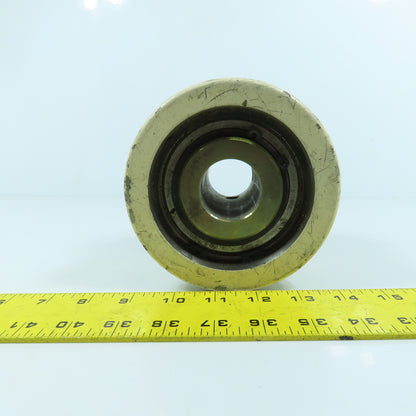 Voith DTTC225C 4.5" OD V-Groove Yoke Roller 1.500" Bore 3.140" Wide