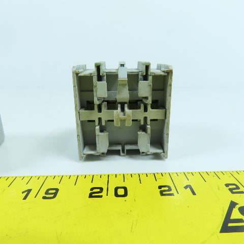 Allen Bradley 100-F Ser A A40 Auxiliary Contact Block 600V AC Max 10A Lot Of 7