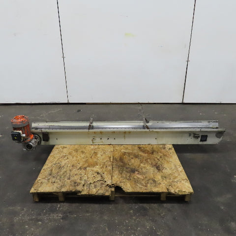 5" x 75" Table Top Powered Small Parts Conveyor 460V .6kW 41.5FPM
