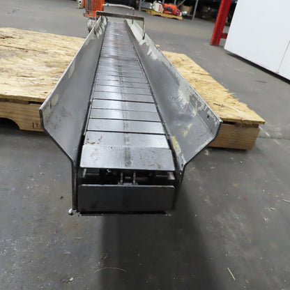 5" x 75" Table Top Powered Small Parts Conveyor 460V .6kW 41.5FPM