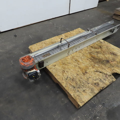 5" x 75" Table Top Powered Small Parts Conveyor 460V .6kW 41.5FPM