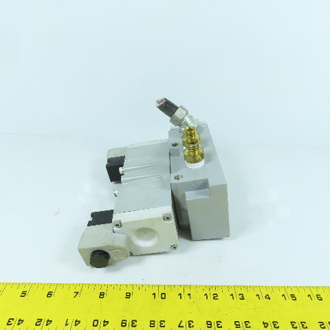 Parker H26VXBG023C 3 Position Pneumatic Solenoid Valve 145PSI 120V Coil