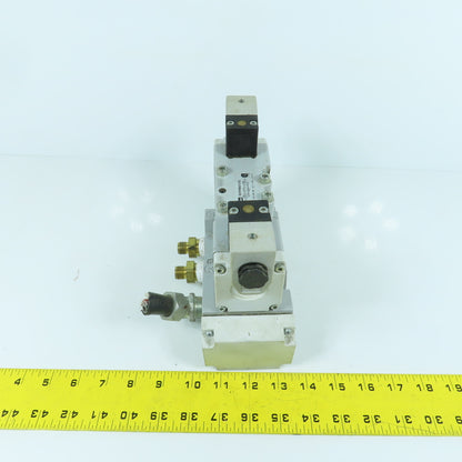 Parker H26VXBG023C 3 Position Pneumatic Solenoid Valve 145PSI 120V Coil