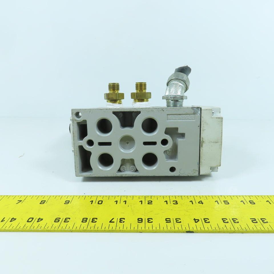 Parker H26VXBG023C 3 Position Pneumatic Solenoid Valve 145PSI 120V Coil