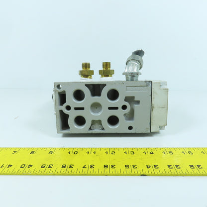 Parker H26VXBG023C 3 Position Pneumatic Solenoid Valve 145PSI 120V Coil