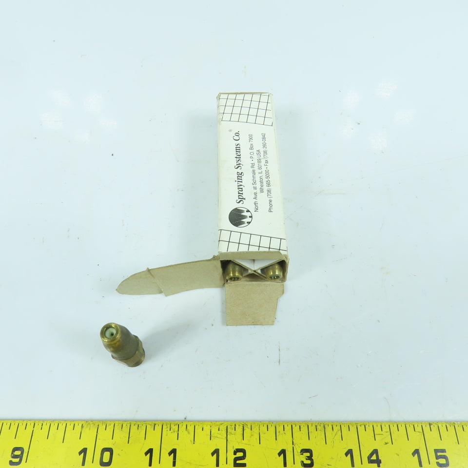 Spraying Systems 38171-25-CER UltraStream Single Orifice Nozzles .025" Dia Lot/4