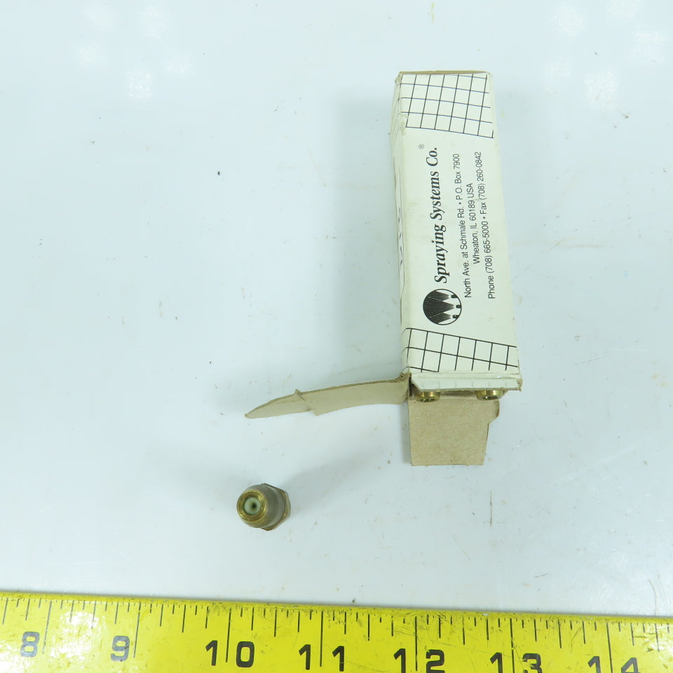 Spraying Systems 38171-25-CER UltraStream Single Orifice Nozzles .025" Dia Lot/4