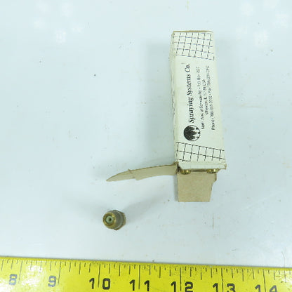 Spraying Systems 38171-25-CER UltraStream Single Orifice Nozzles .025" Dia Lot/4